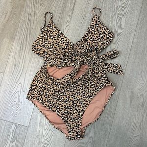 Aerie one piece wrap swimsuit